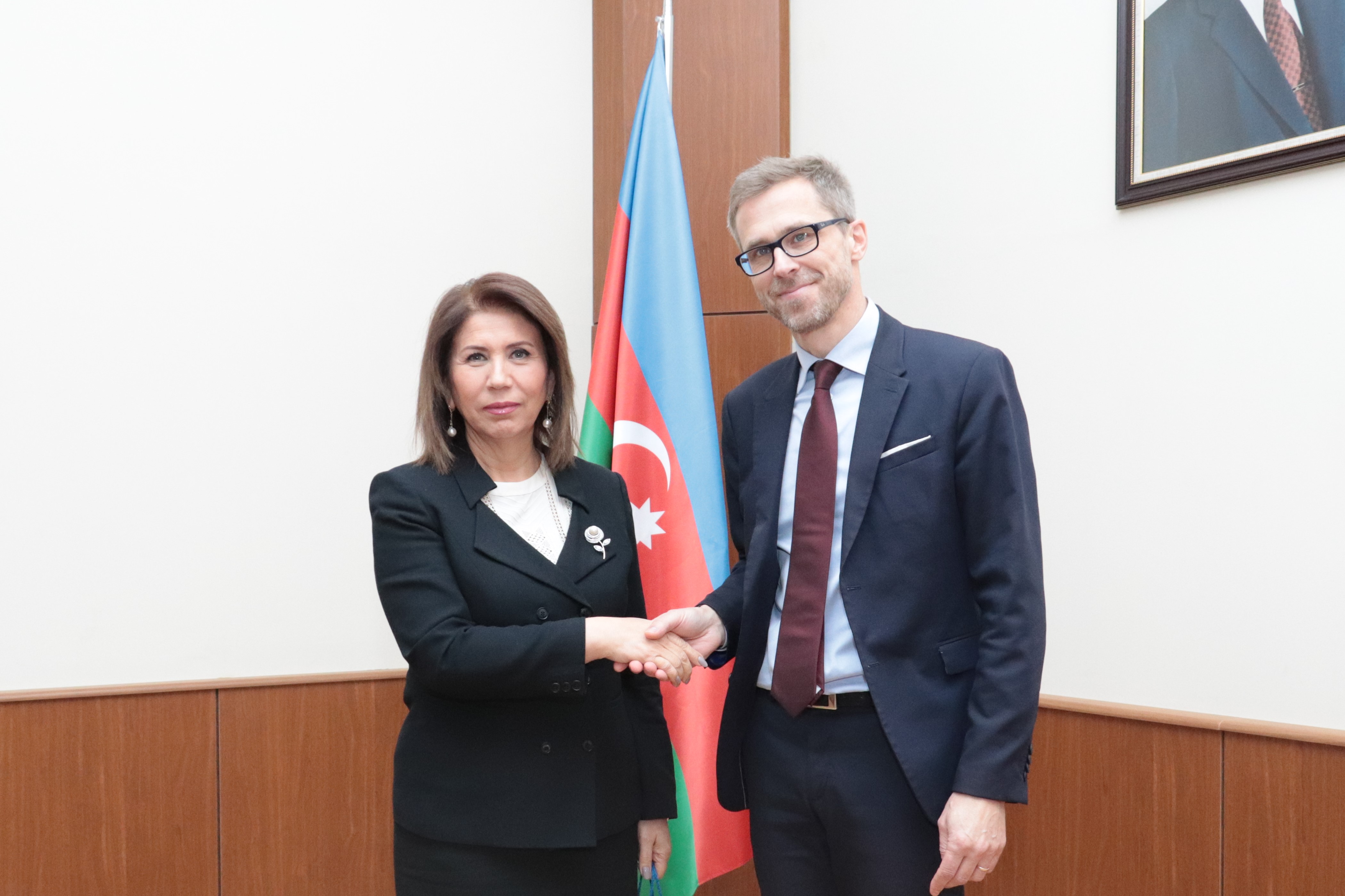 A meeting with the Ambassador of Sweden was held at the State Committee